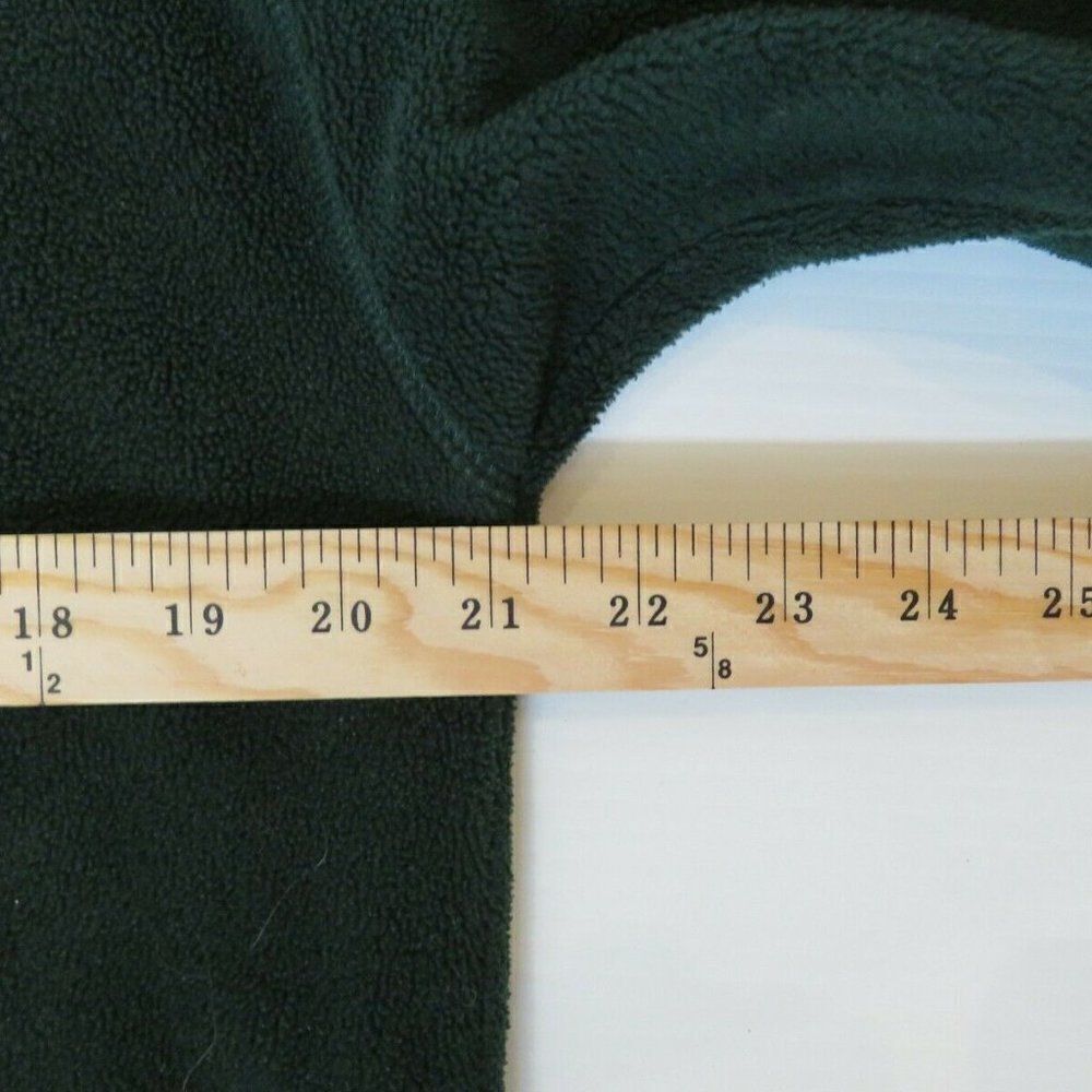 Nautica Sweater Adult Medium Green Pullover Button-Up NauTech Fleece Men's - Picture 10 of 10